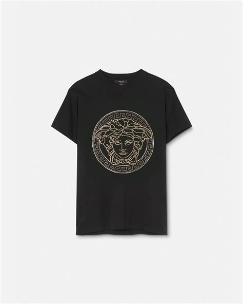 versace medusa logo tee